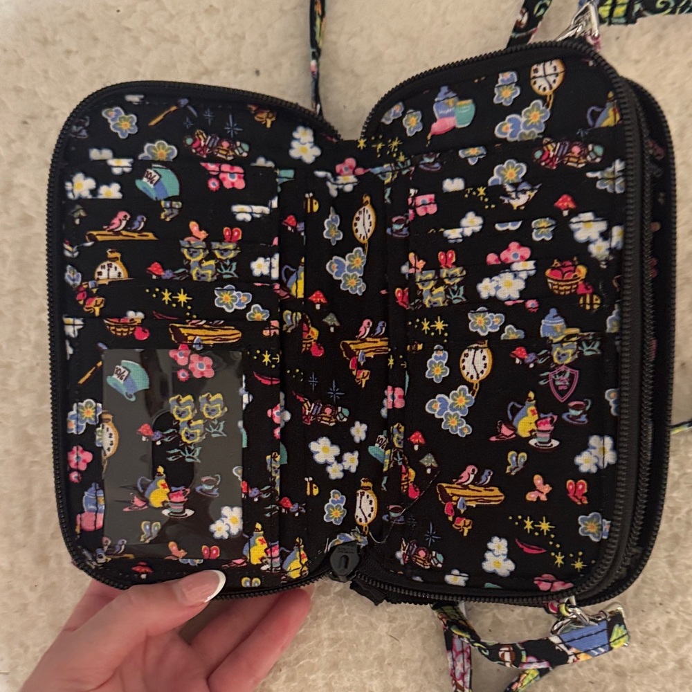 Vera Bradley Disney Floral Purse - Picture 6 of 8